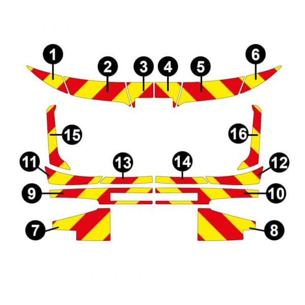 Kit Jaune-Rouge Partiel - SKODA Elroq (2024) – Image 2